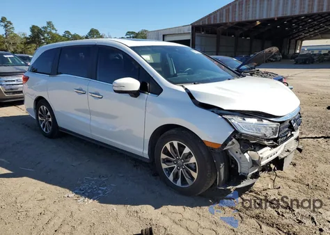 2022 Honda Odyssey Exl from USA, damaged, VIN 5FNRL6H7XNB048794